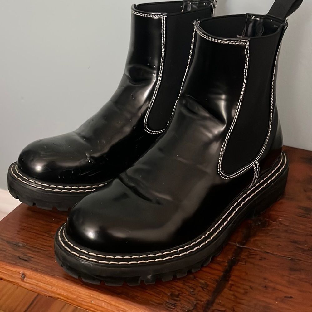 ❤️‍🔥Black ankle boots, size 37